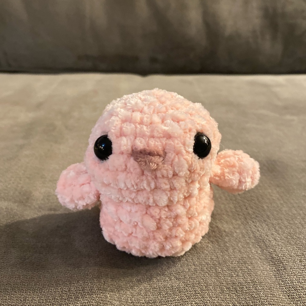 New Handmade Crochet Valentine’s Day Chick